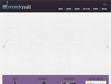 Tablet Screenshot of maskmill.com